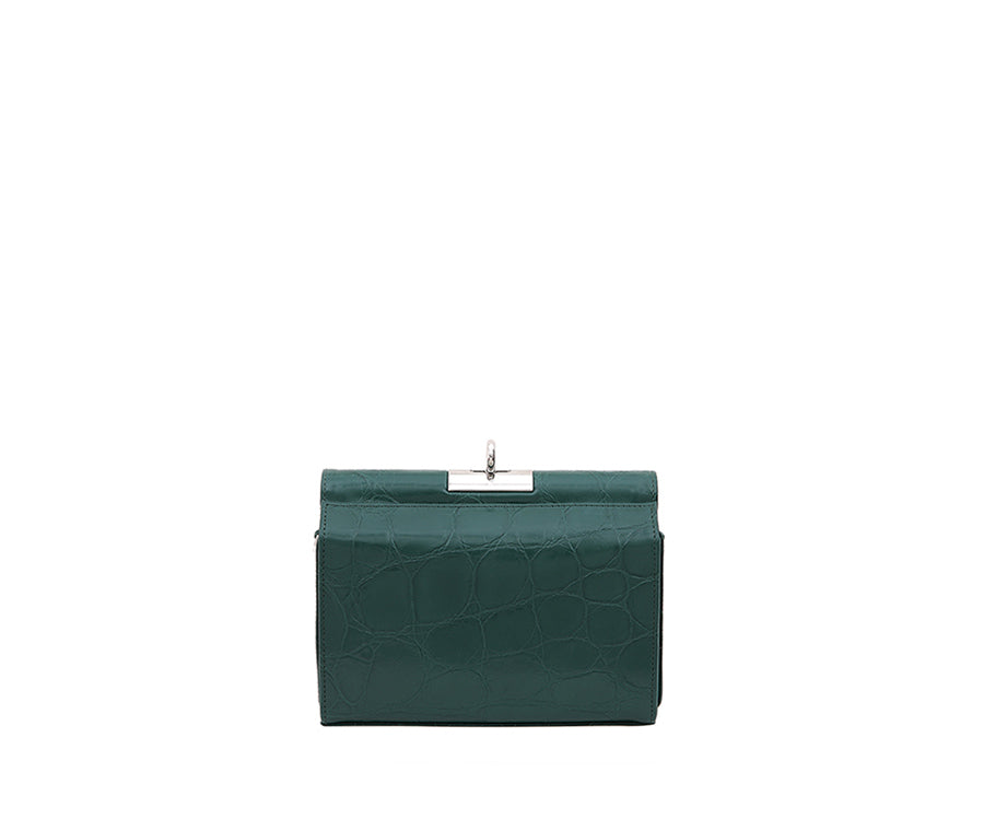 Gemma Bag - Ivy (Croc Embossed)