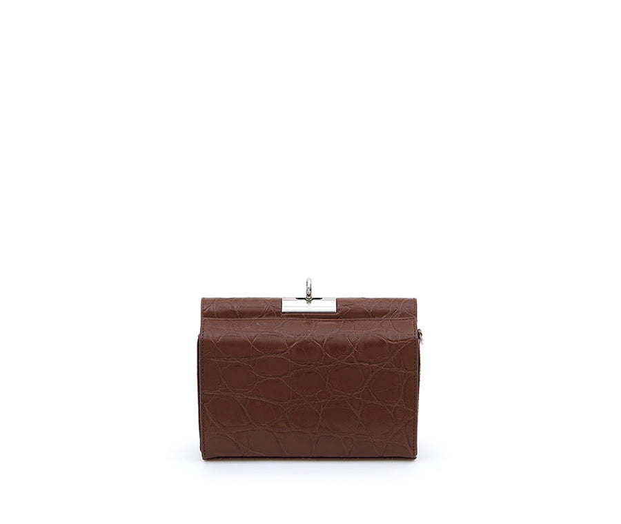 Gemma Bag - Java (Croc Embossed)