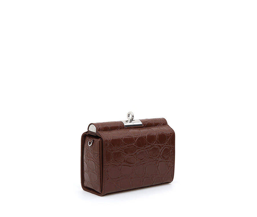 Gemma Bag - Java (Croc Embossed)