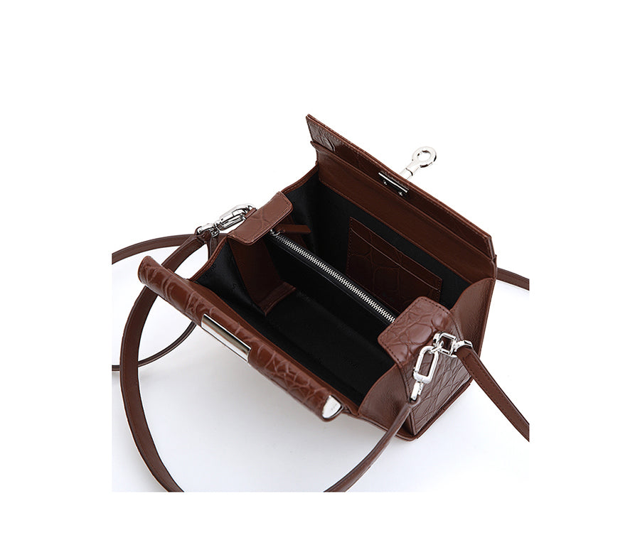 Gemma Bag - Java (Croc Embossed)