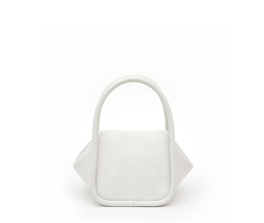 Love Bag - White (Jacquard)