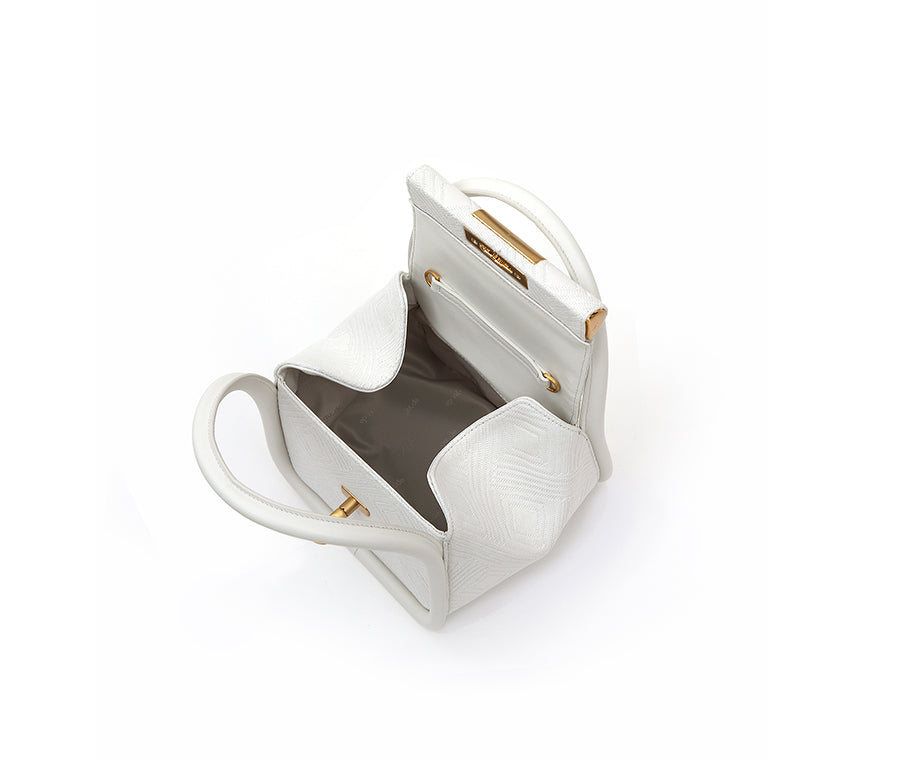 Love Bag - White (Jacquard)