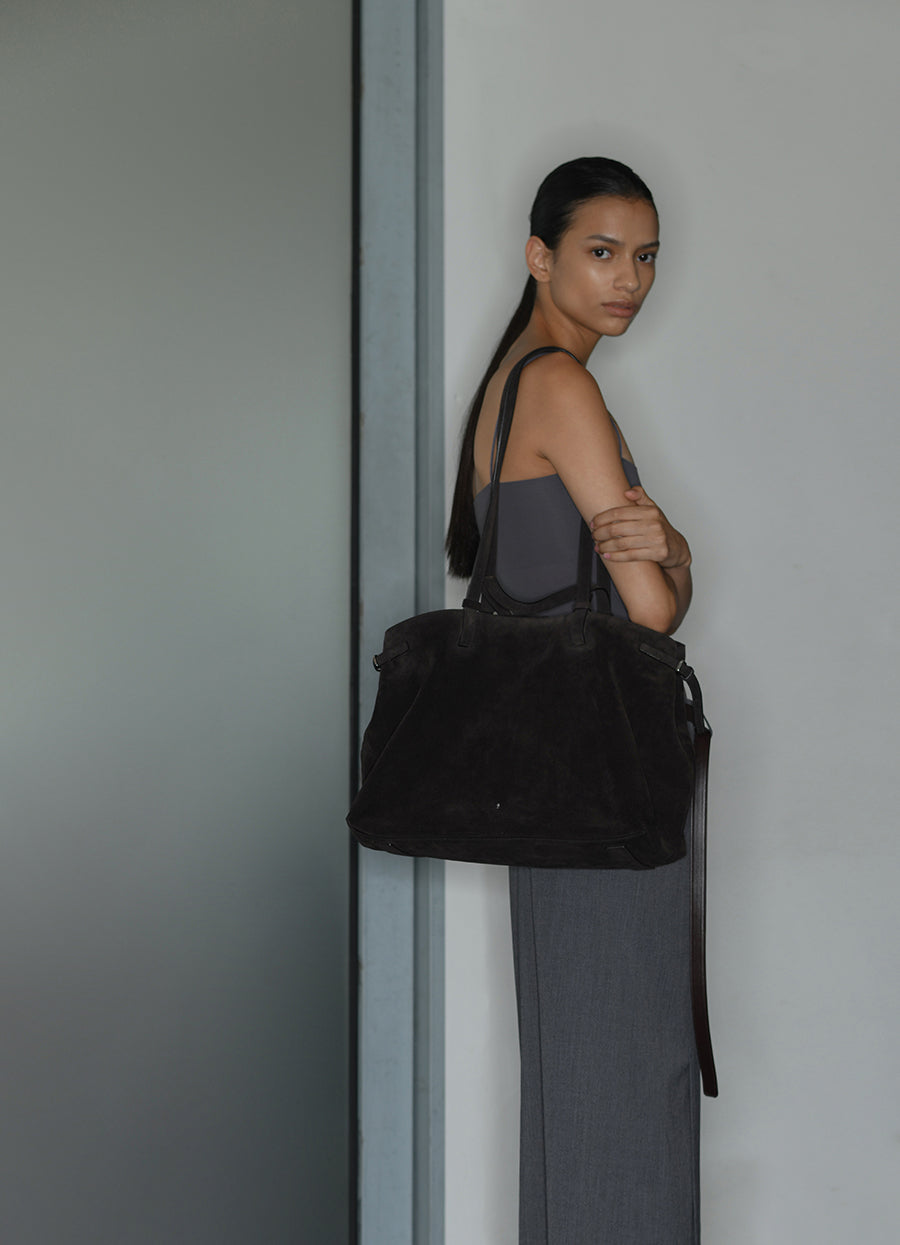Jackey Bag - Espresso (Suede)
