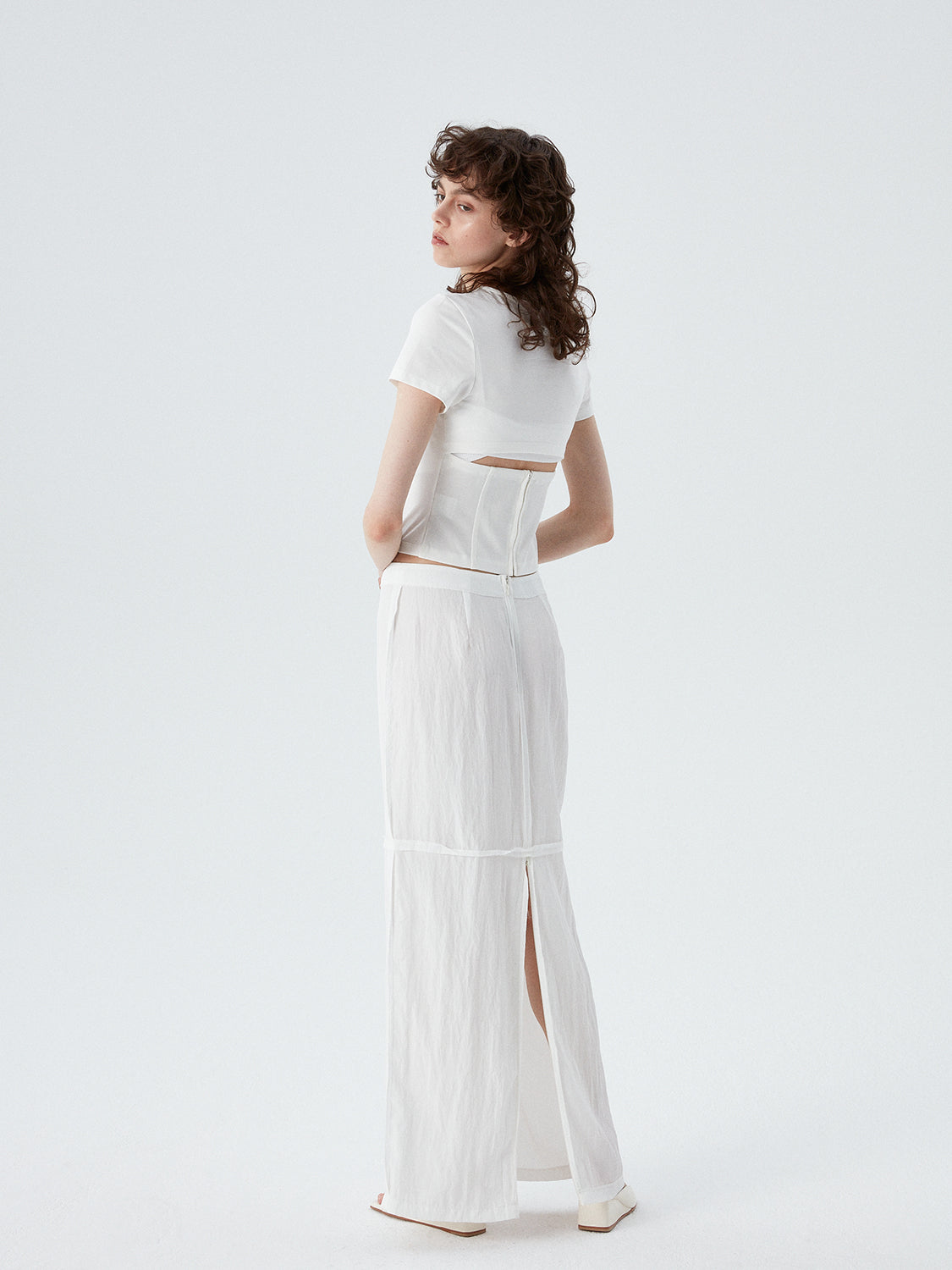 Margie Skirt - White