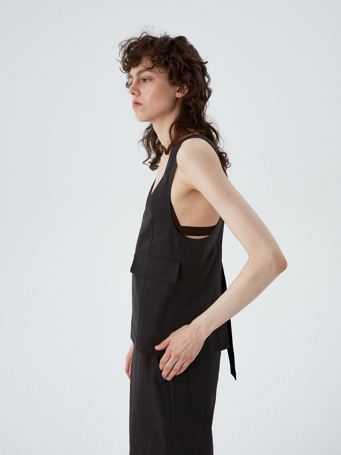 Dun Vest - Espresso