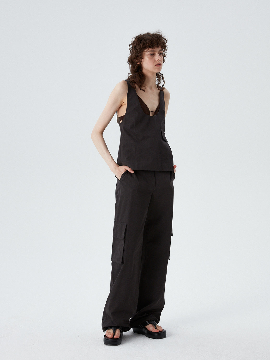 Dun Vest - Espresso