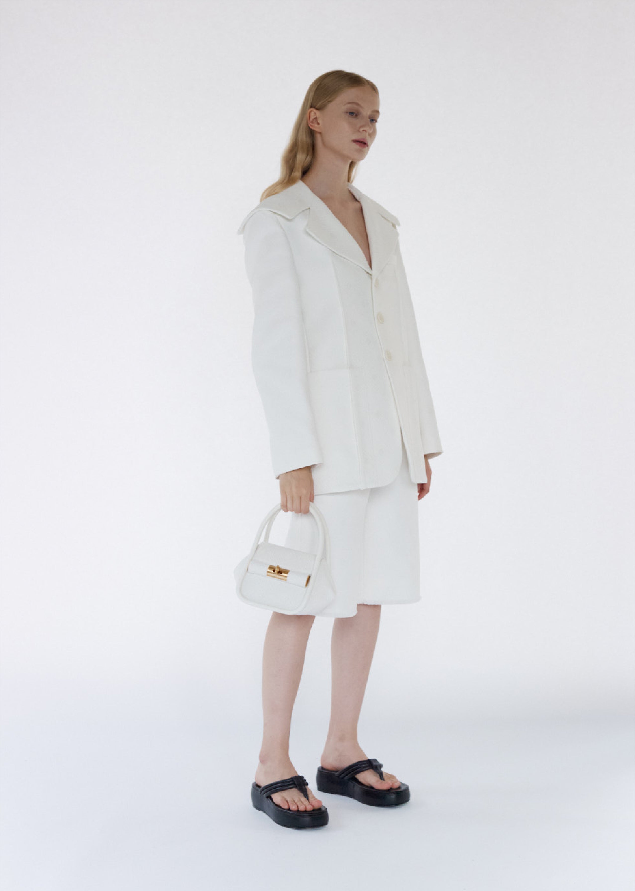 Love Bag - White (Jacquard)