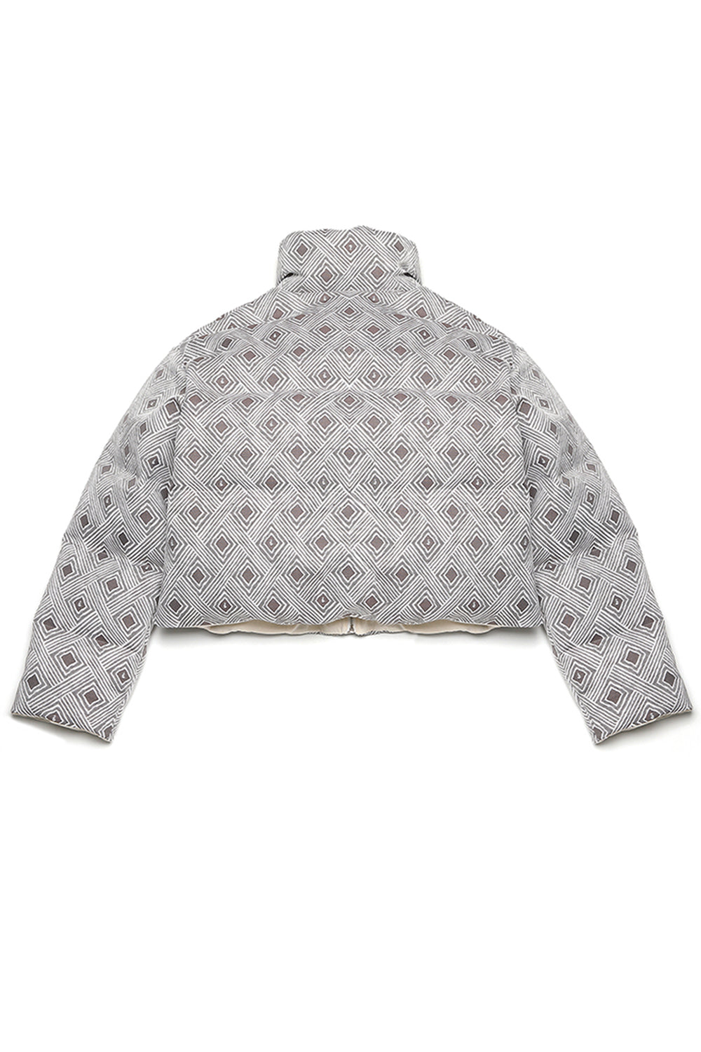 Melvin Reversible Jacquard Puffer Jacket