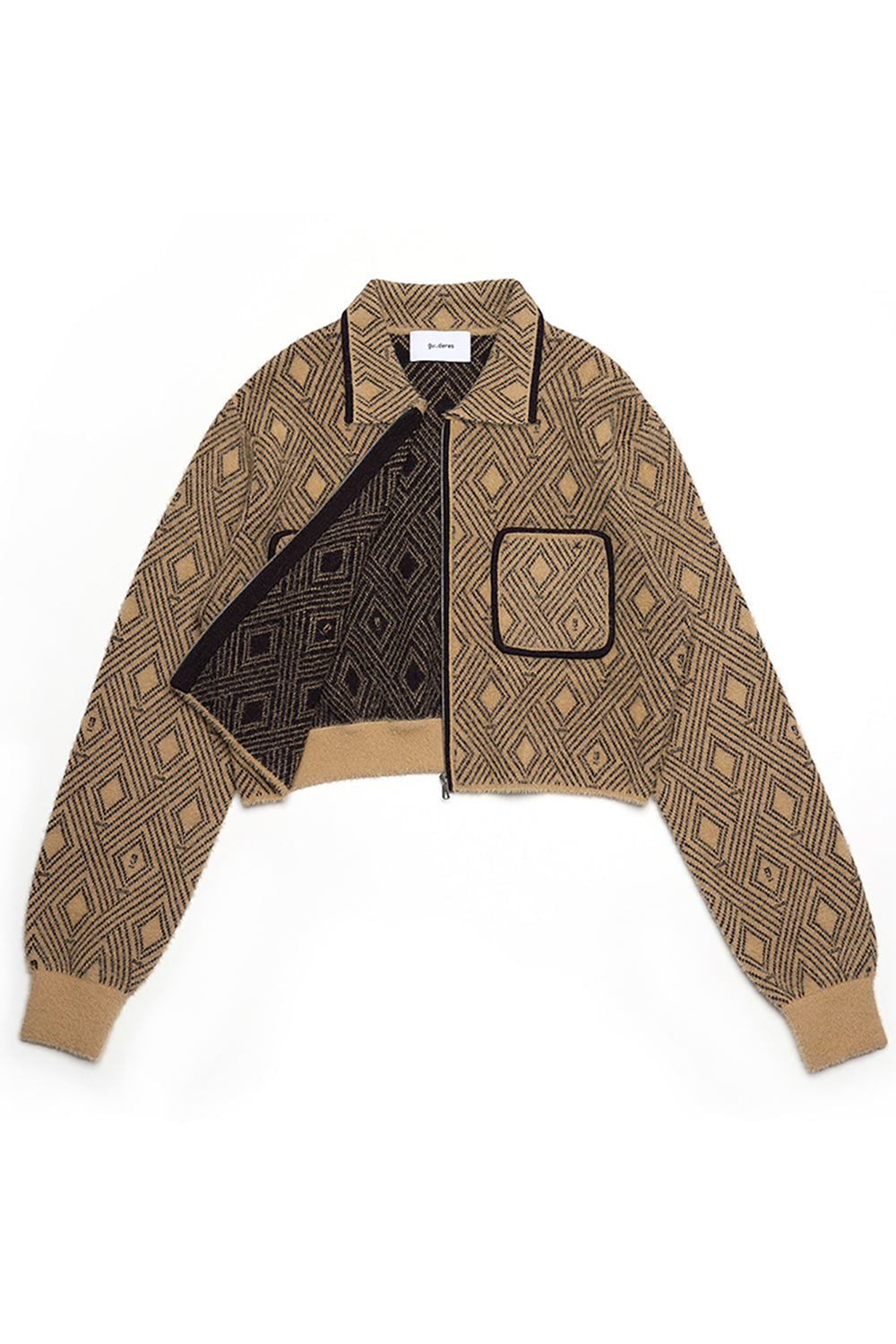Anna Mocha knit Jacket