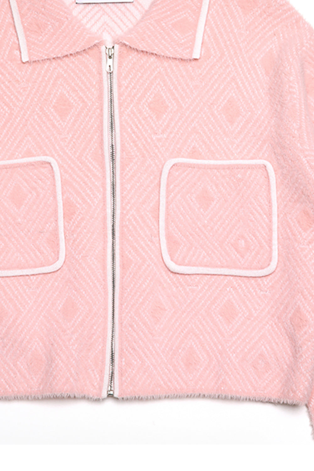 Anna Sorbet Pink knit Jacket