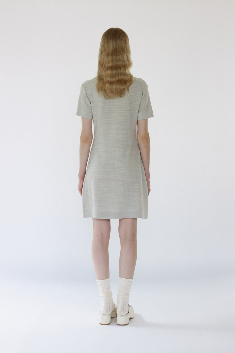 Emily Knit Mini Dress - Jade