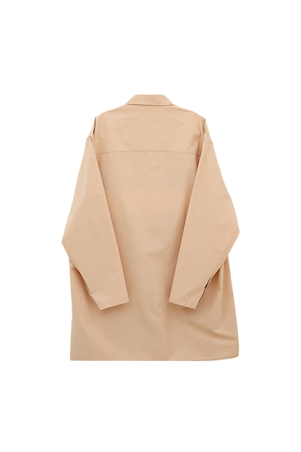 Karina Bustier Shirt Dress - Apricot Crush