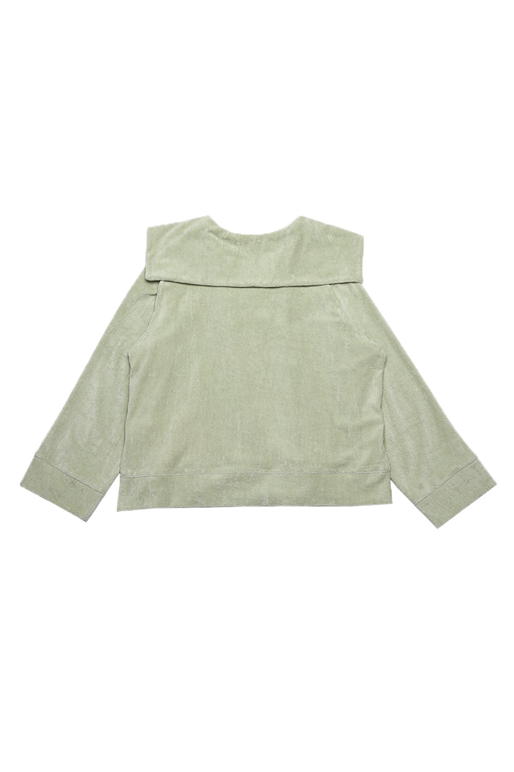 Brie Sailor Collar Top - Jade