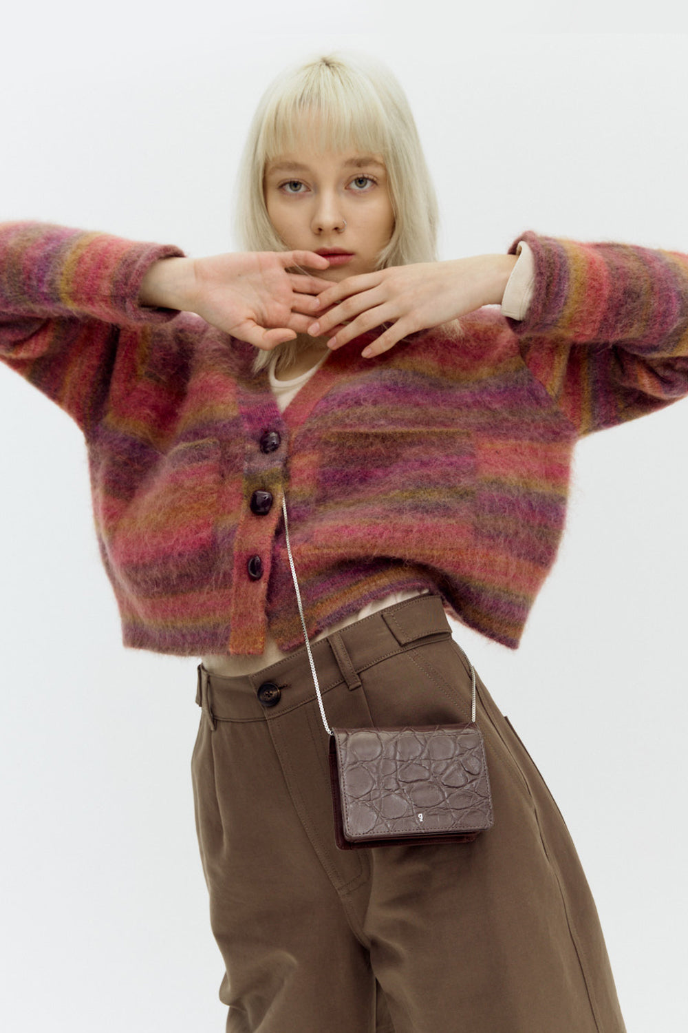 Daisy Berry knit Cardigan