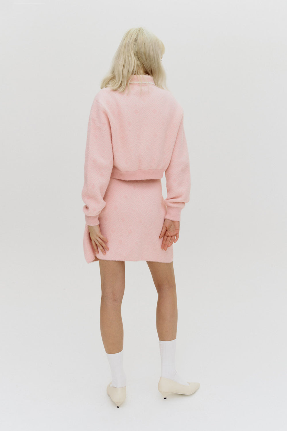 Anna Sorbet Pink knit Skirt