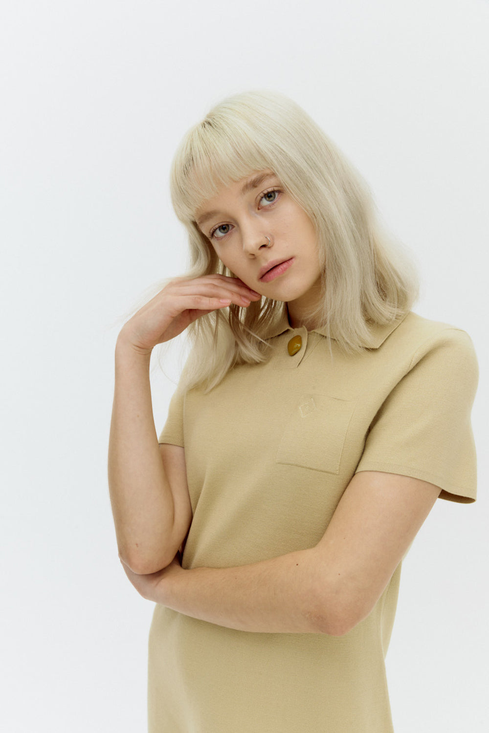 Emily Soybean Knit Dress