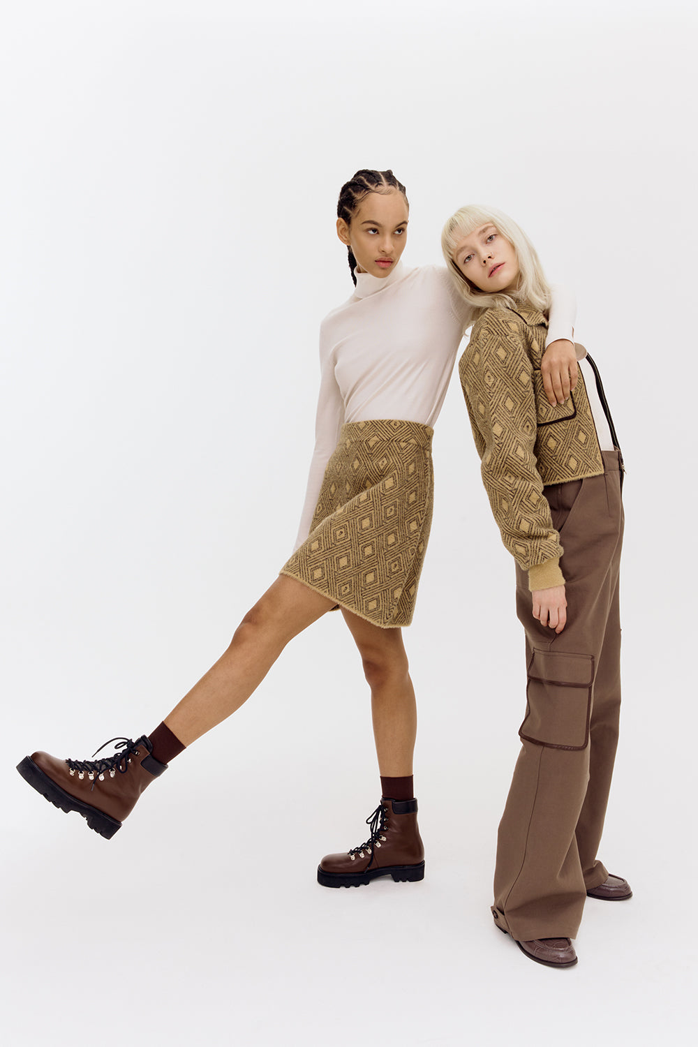 Anna Mocha knit Jacket