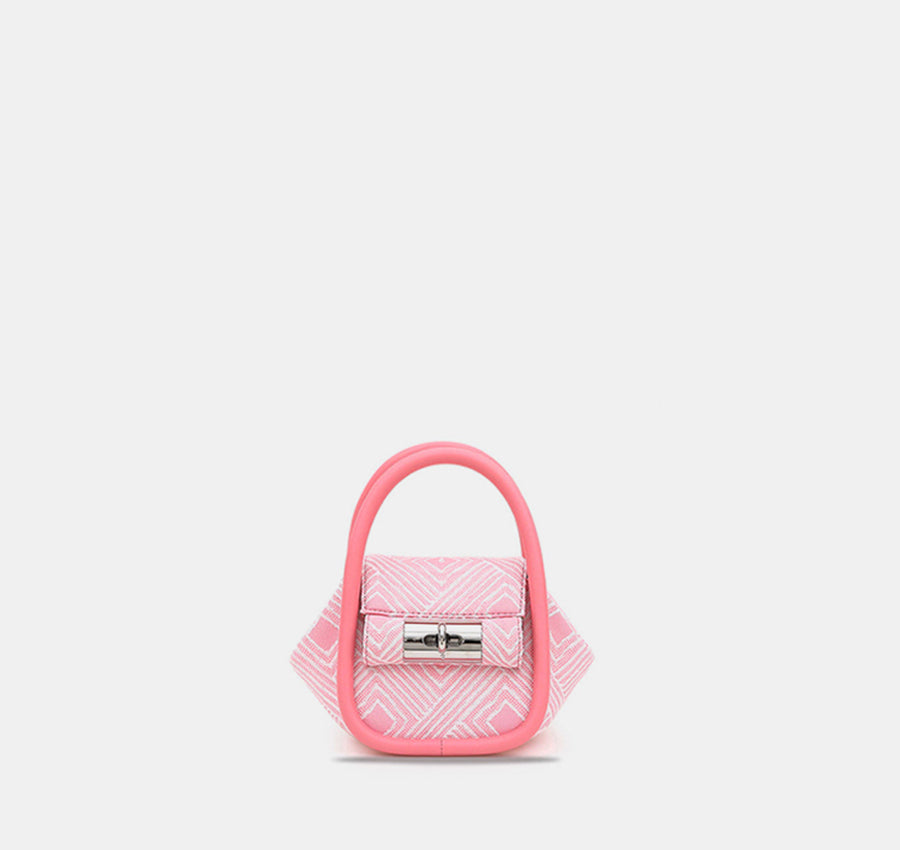 Mini Love Bag - Sorbet Pink (Jacquard)