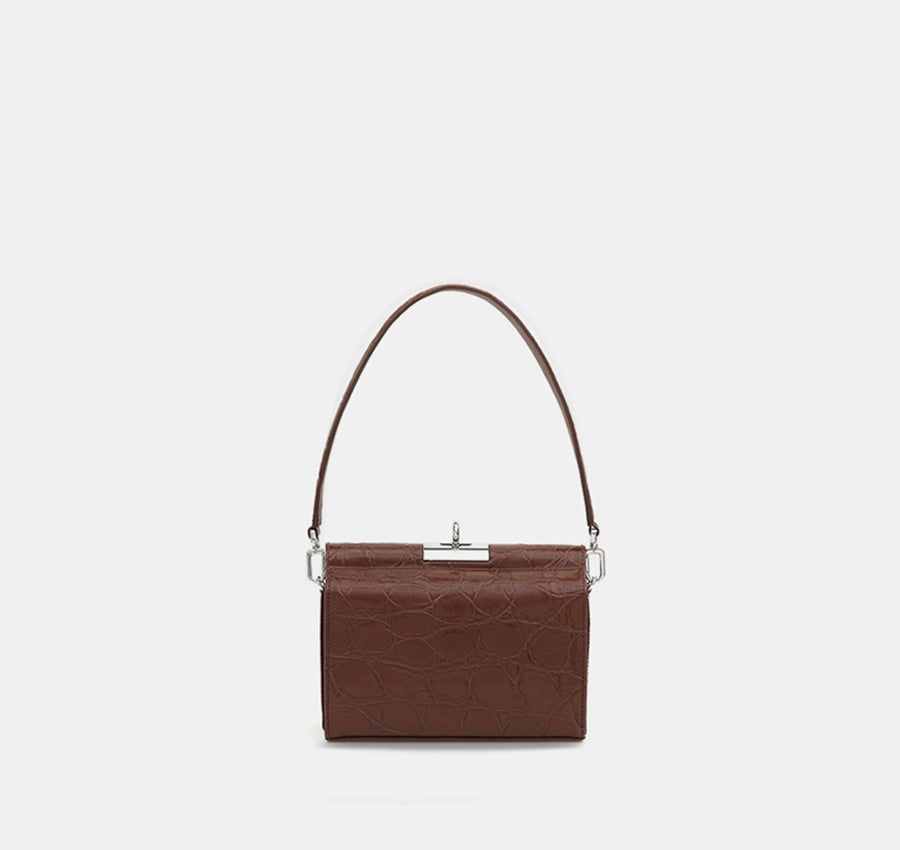 Gemma Bag - Java (Croc Embossed)
