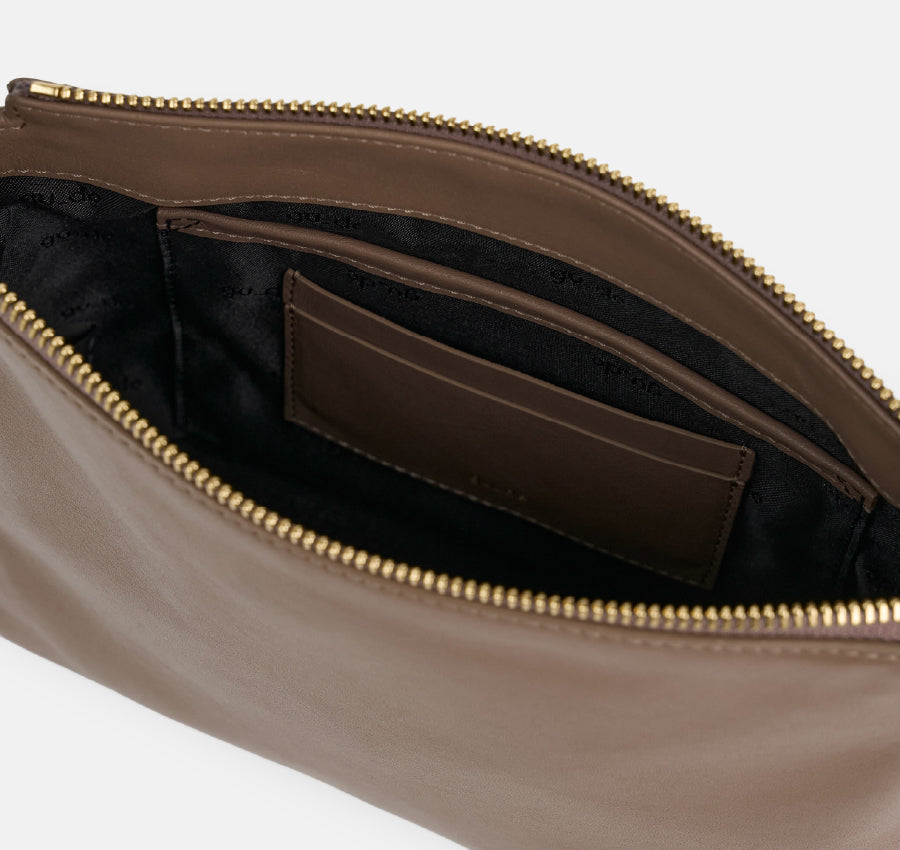 Journey S 包 - 栗色（麂皮）