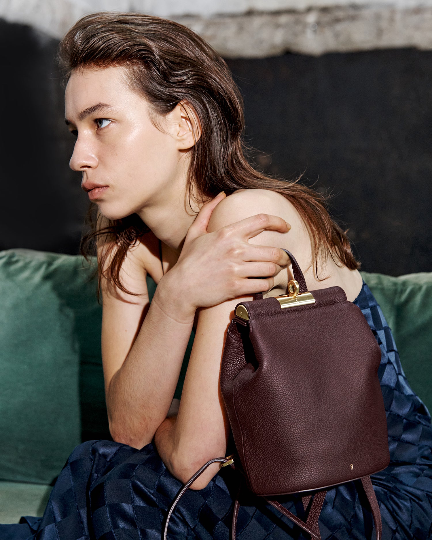 Mini Lowa Bag - Black Cherry