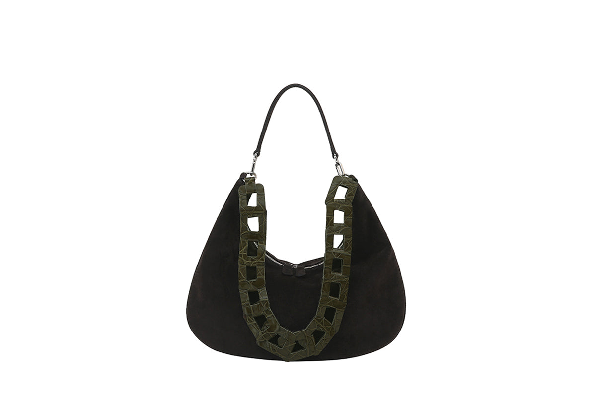Carina Bag - Espresso (Suede)