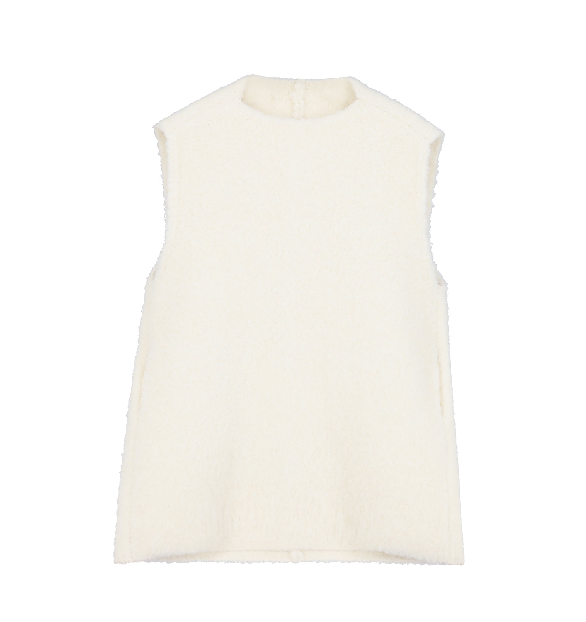 Cana Knit Vest - Coconut Milk