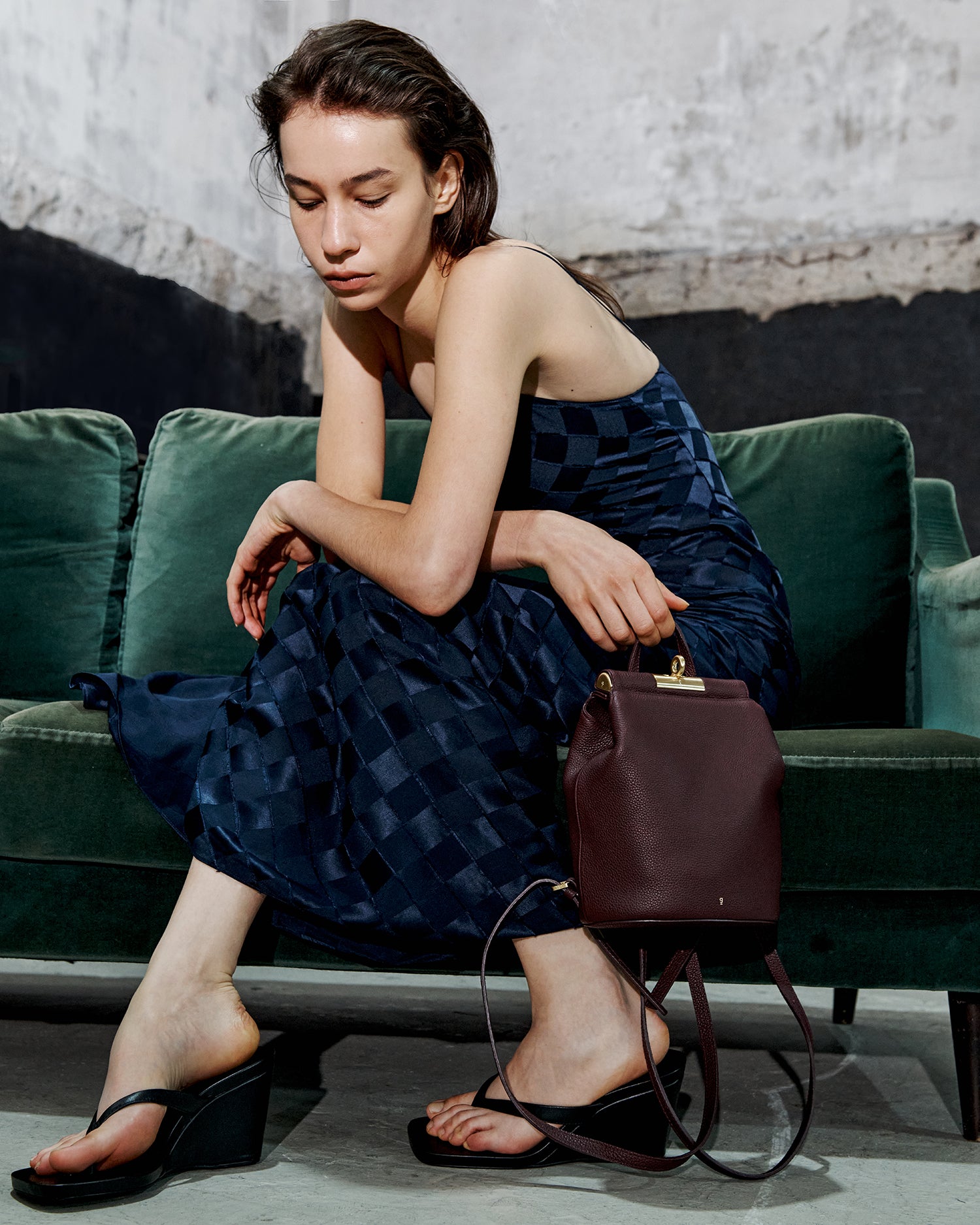 Mini Lowa Bag - Black Cherry