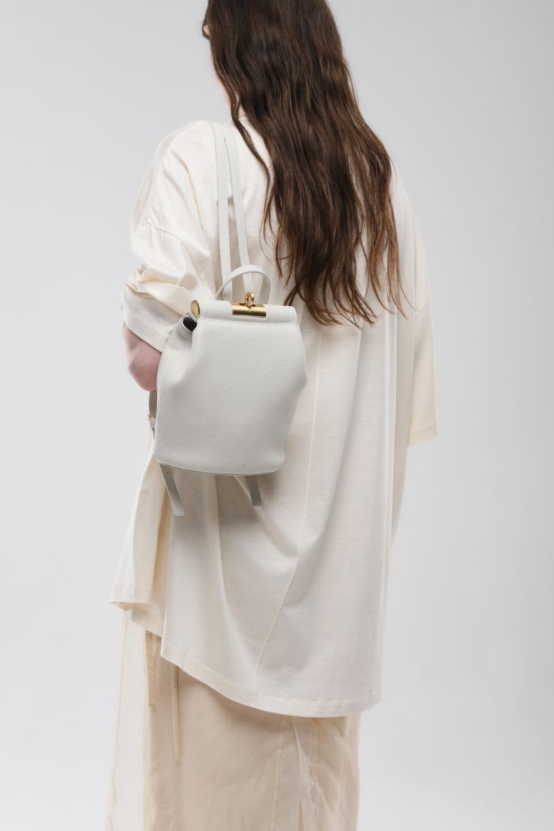 Mini Lowa Bag - New Cream (Gold Tone H/W)