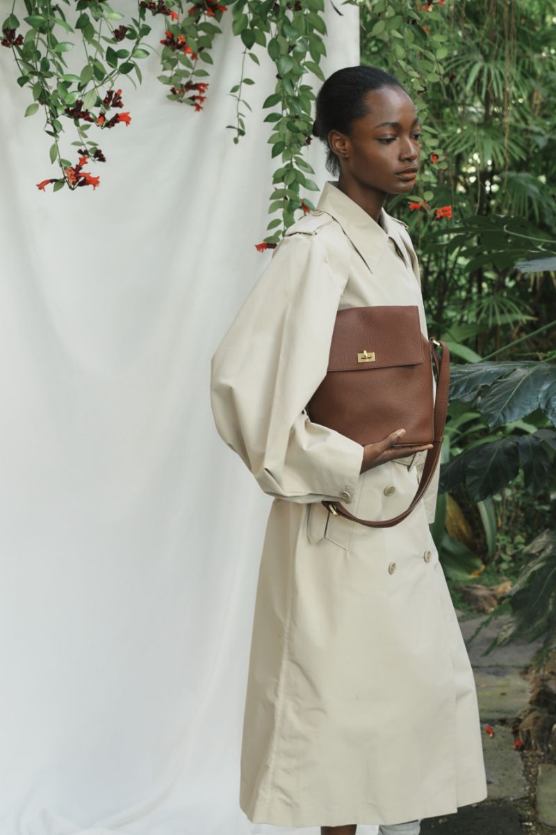 Borsa Journey S - Castagna (camoscio)