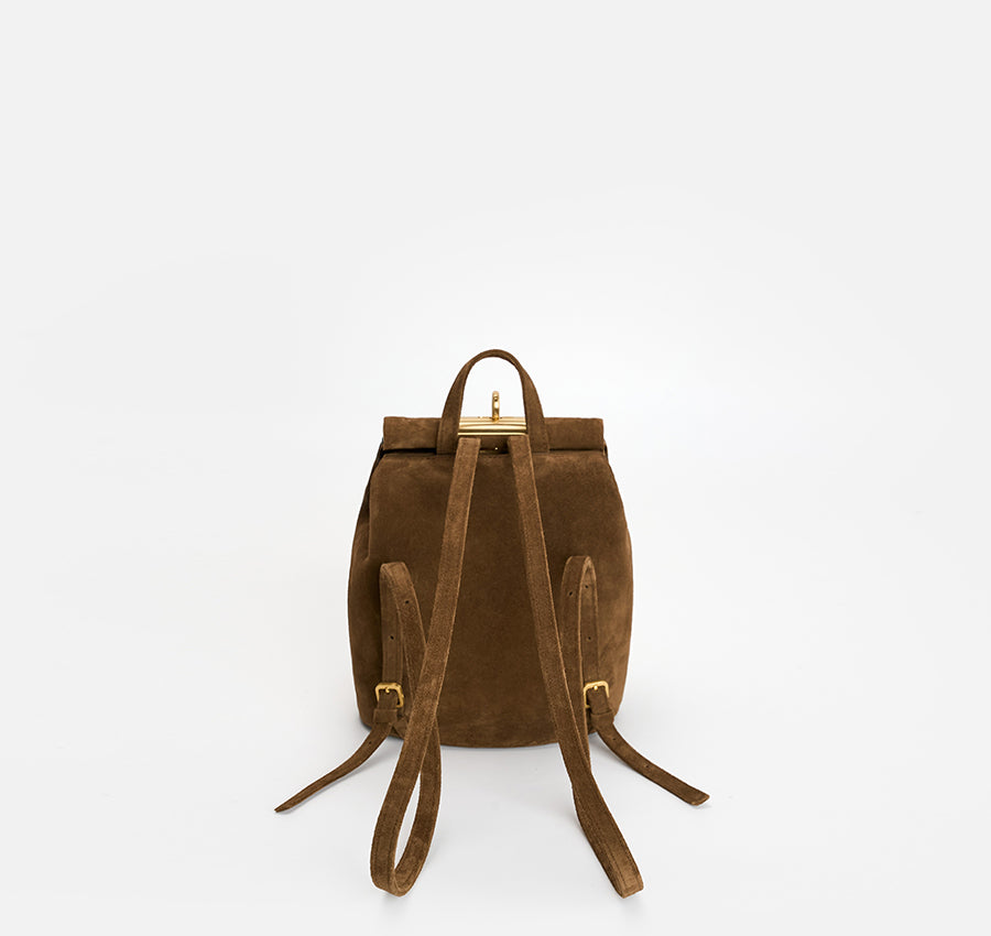 Mini Lowa Bag - Chestnut (Suede)