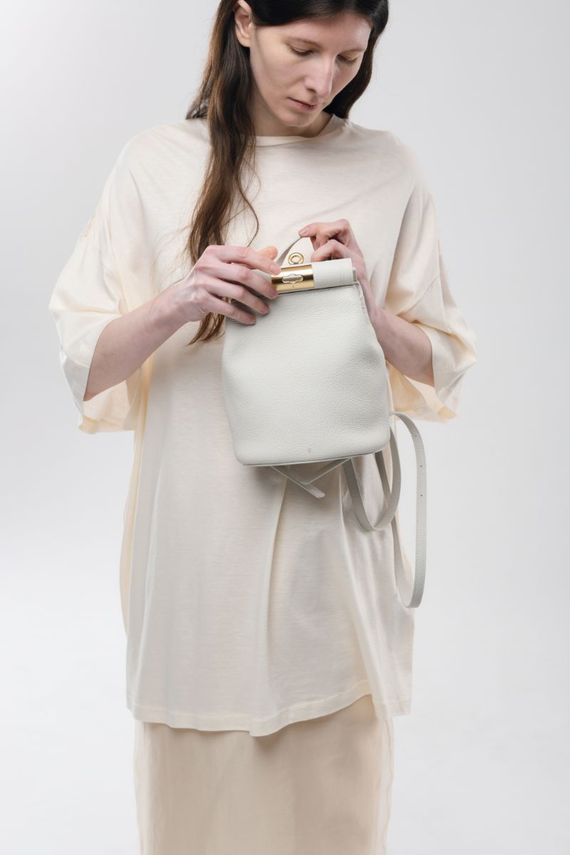 Mini Lowa Bag - New Cream (Gold Tone H/W)