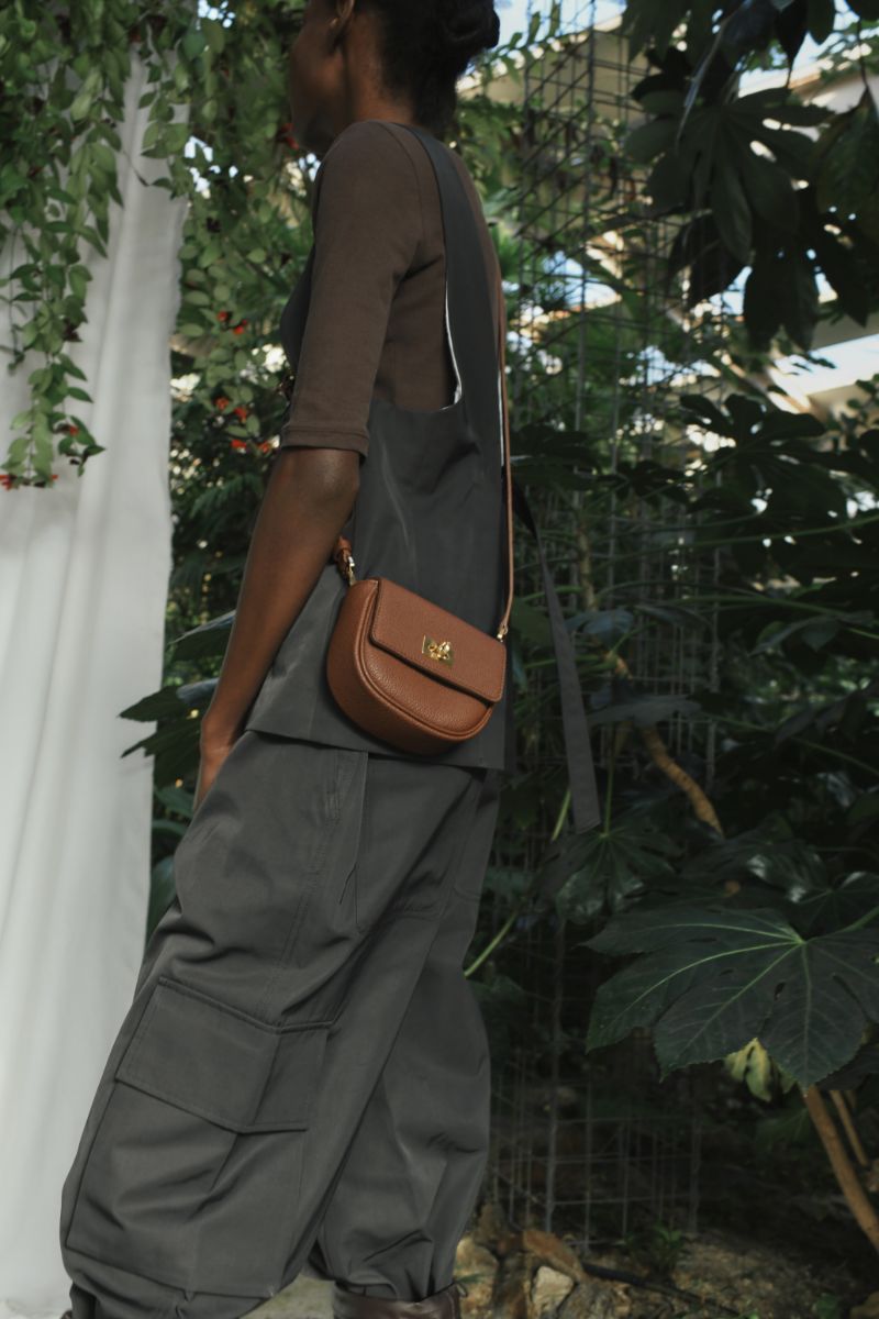 Bolsa Journey S - Castanha (Camurça)