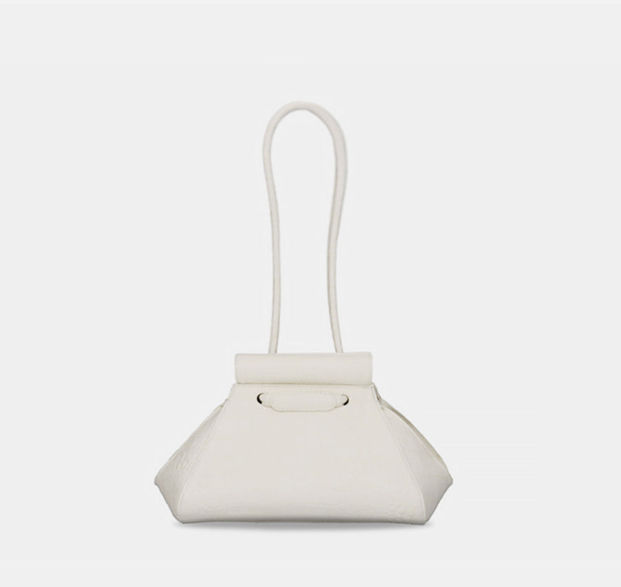 Any Bag - Coconut Milk (Croc Embossed)