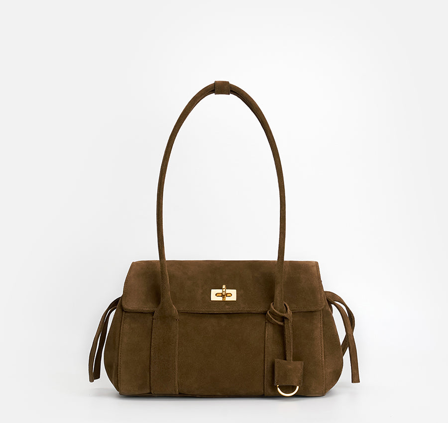 Journey S Bag - Chestnut (Suede)
