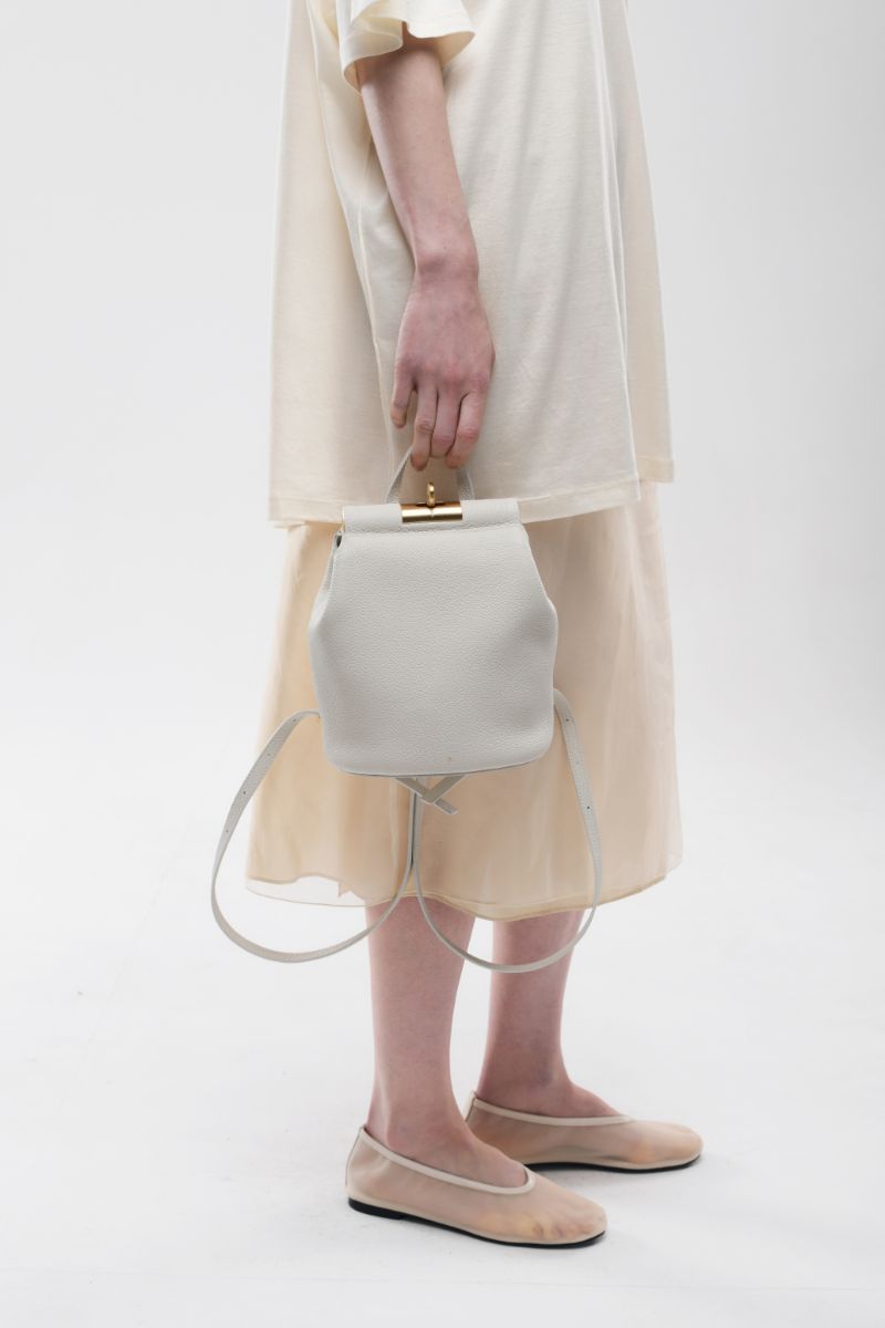 Mini Lowa Bag - New Cream (Gold Tone H/W)