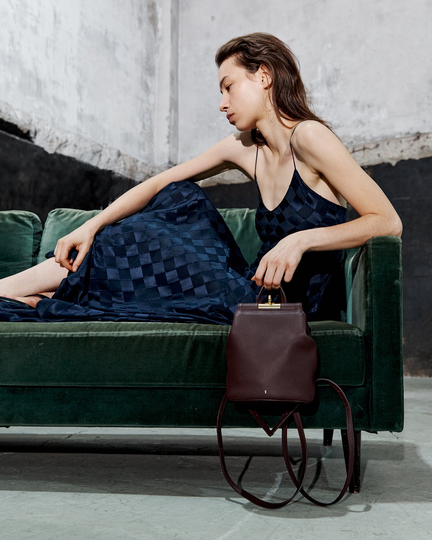 Mini Lowa Bag - Black Cherry