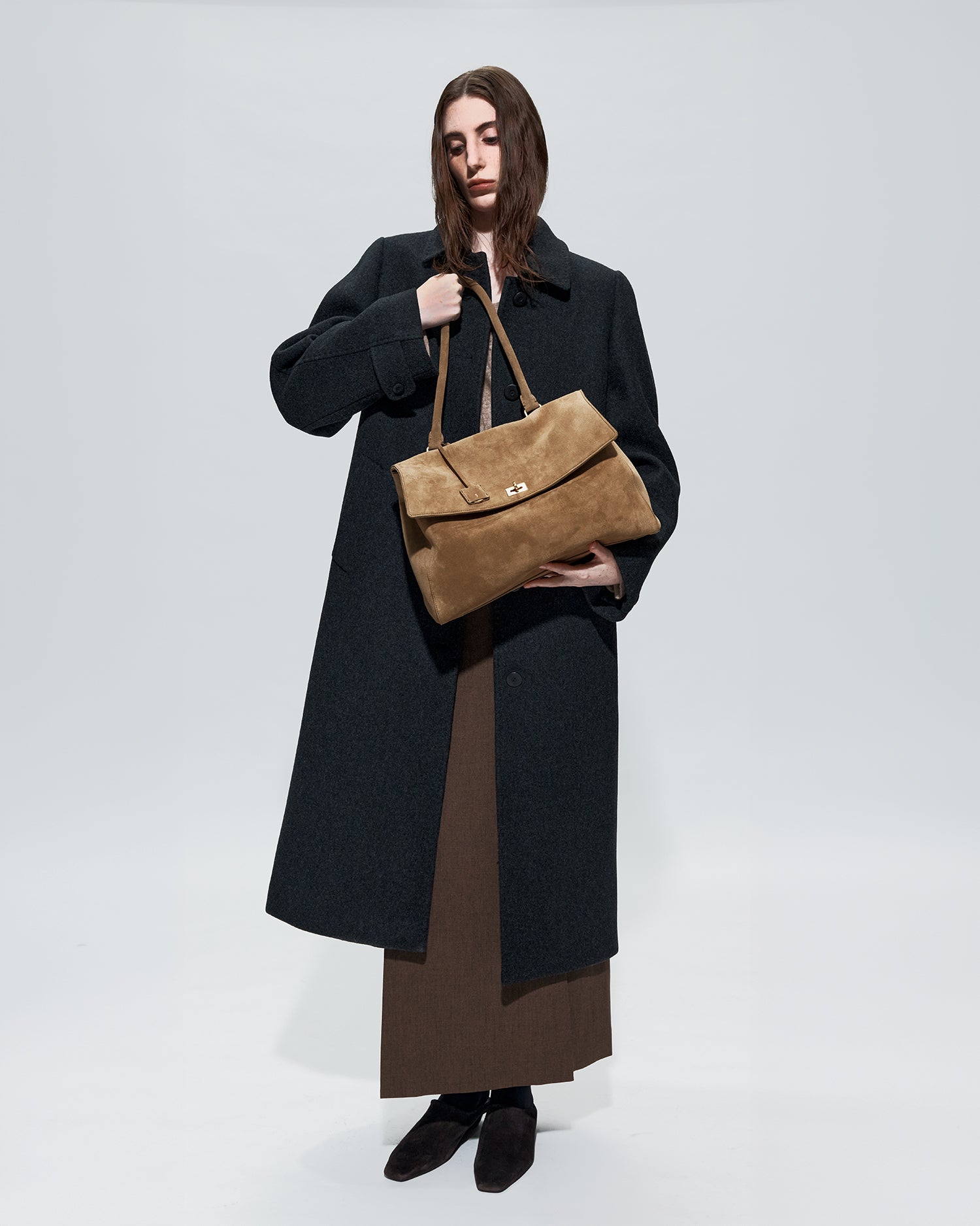 Maude Bag - Dune (Suede)