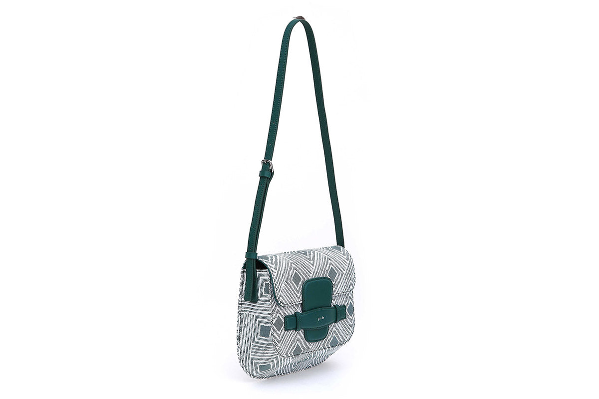 Evie Bag - Ivy (Jacquard)
