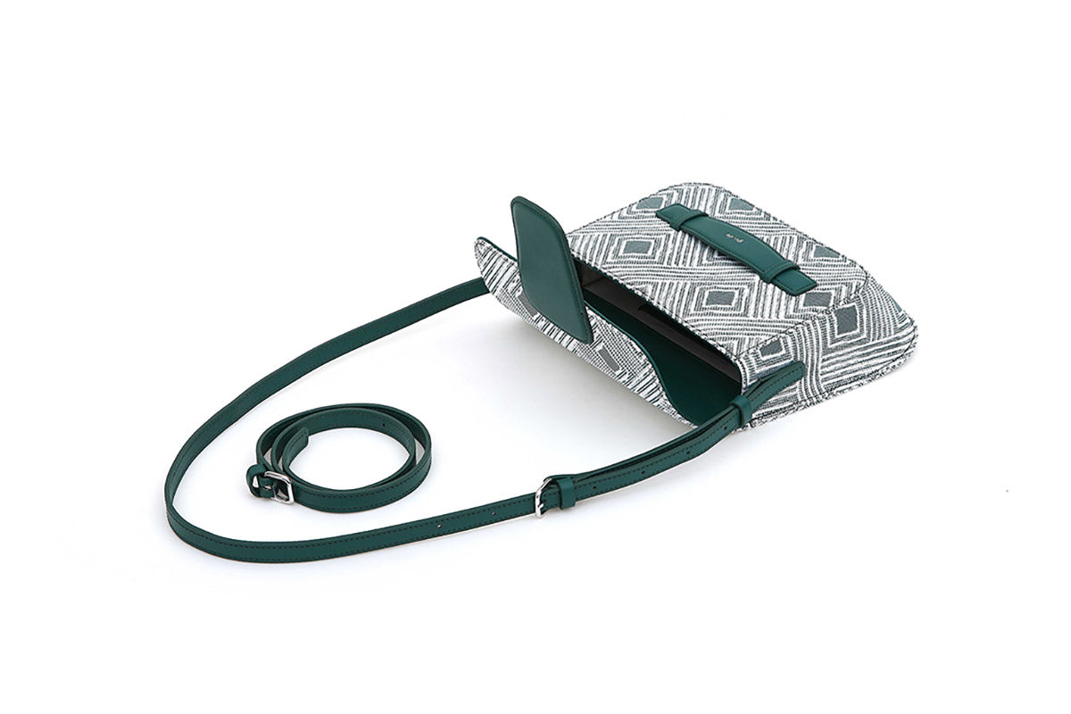 Evie Bag - Ivy (Jacquard)