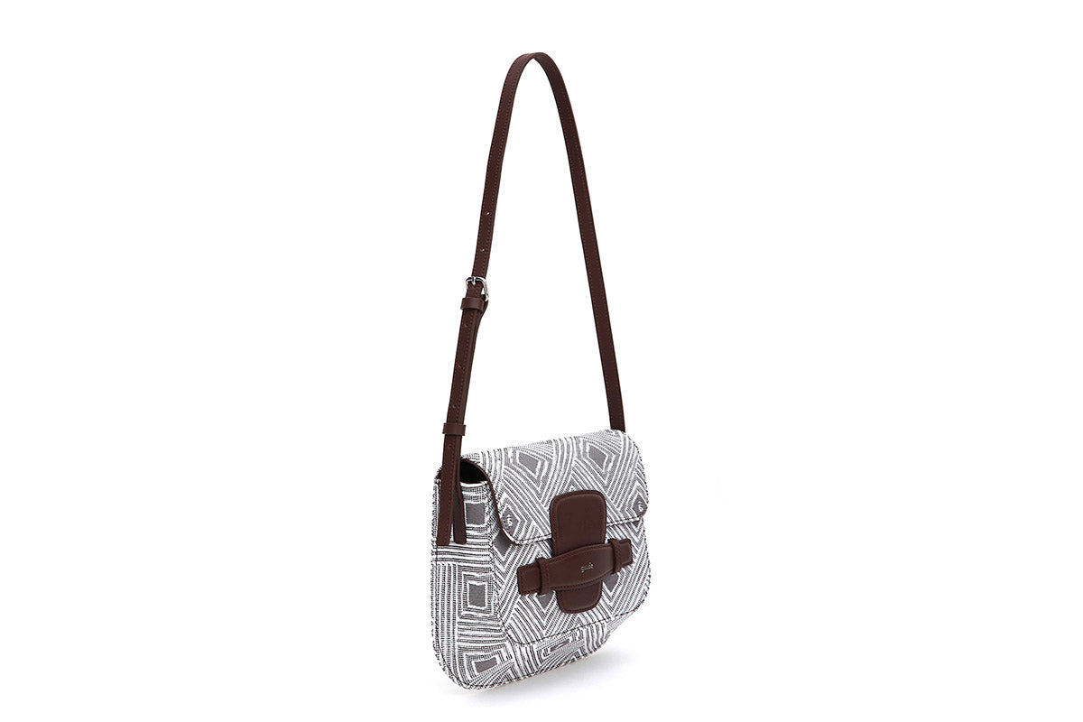 Evie Bag - Mocha (Jacquard)
