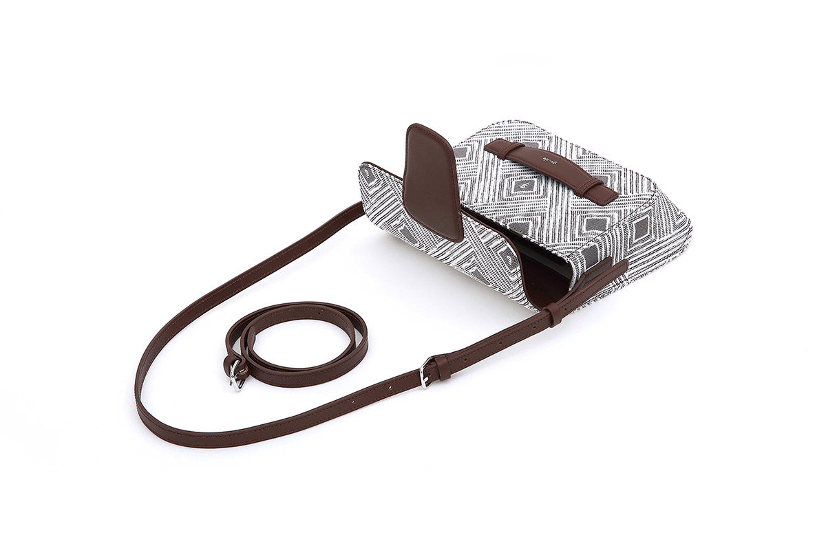 Evie Bag - Mocha (Jacquard)