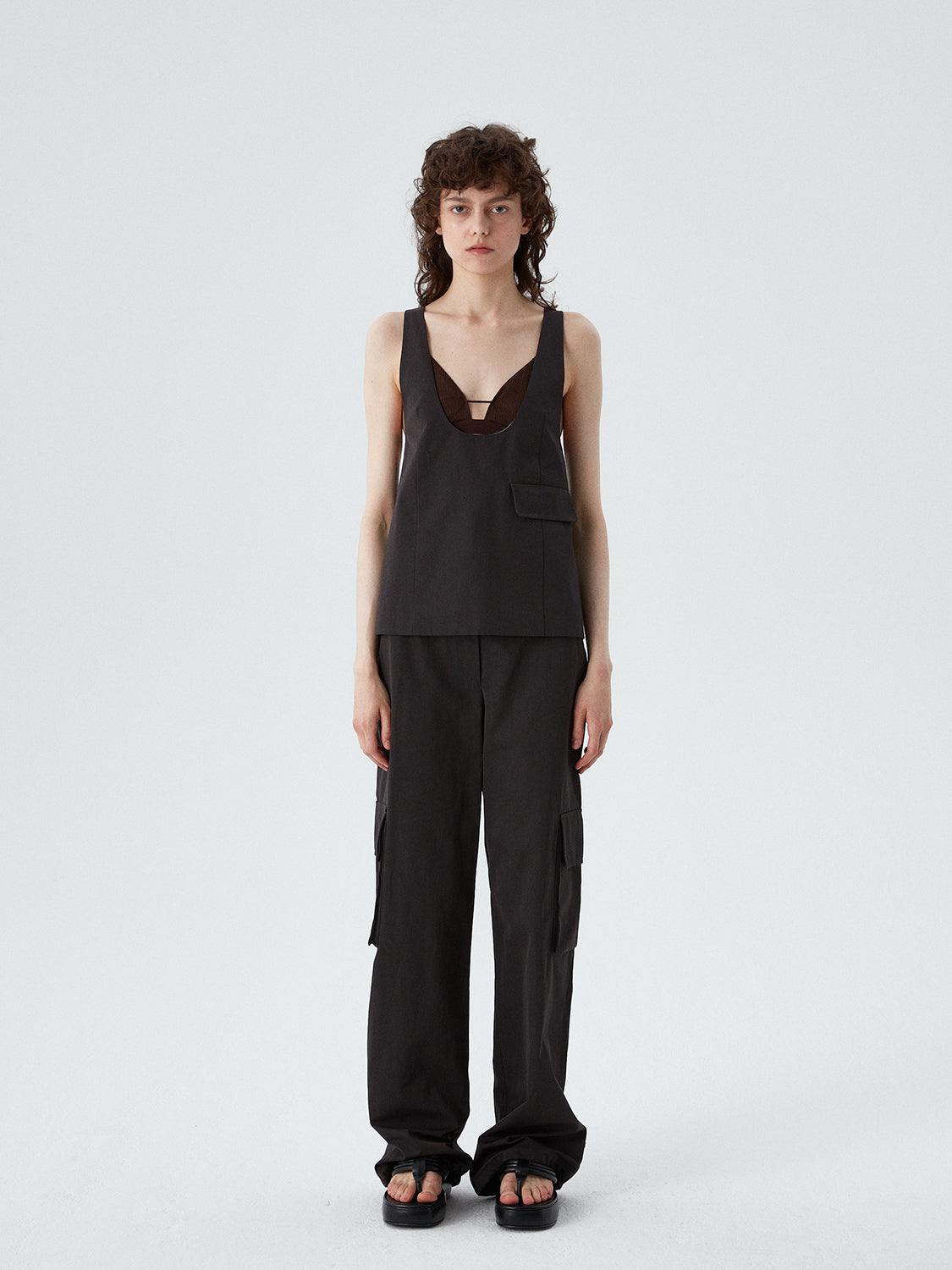 Dun Vest - Espresso