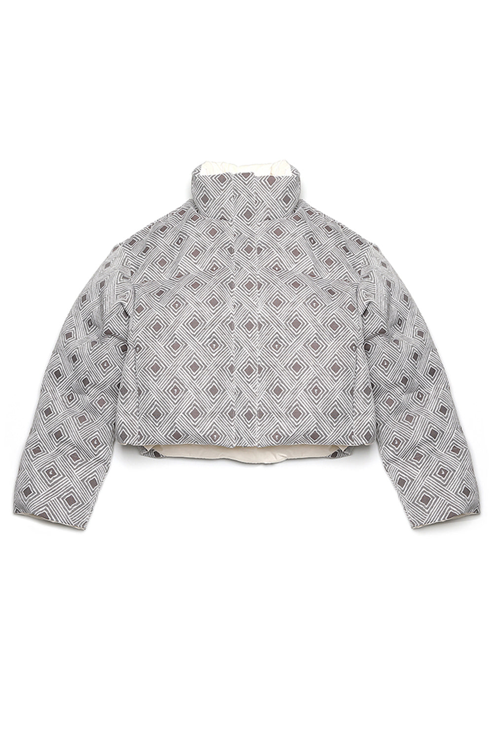 Melvin Reversible Jacquard Puffer Jacket