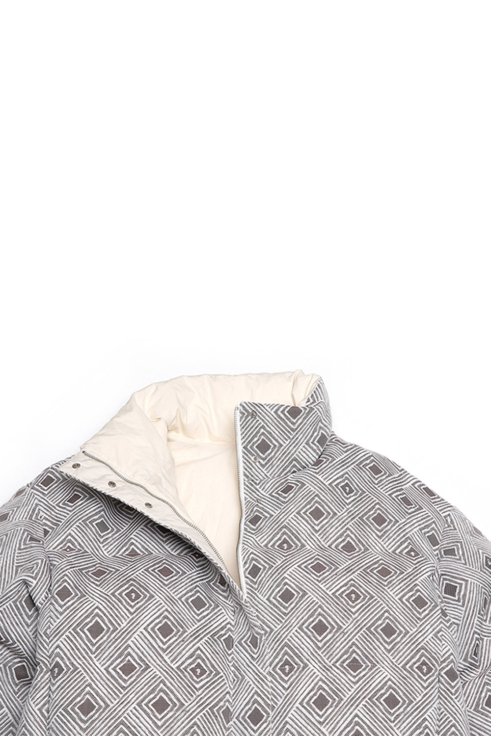 Melvin Reversible Jacquard Puffer Jacket