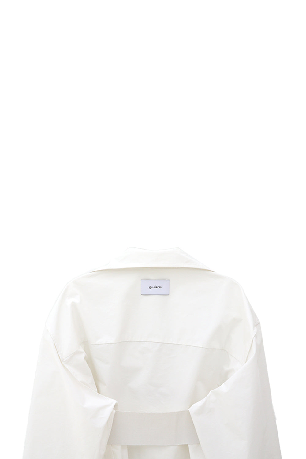 Karina Bustier Shirt Dress - White