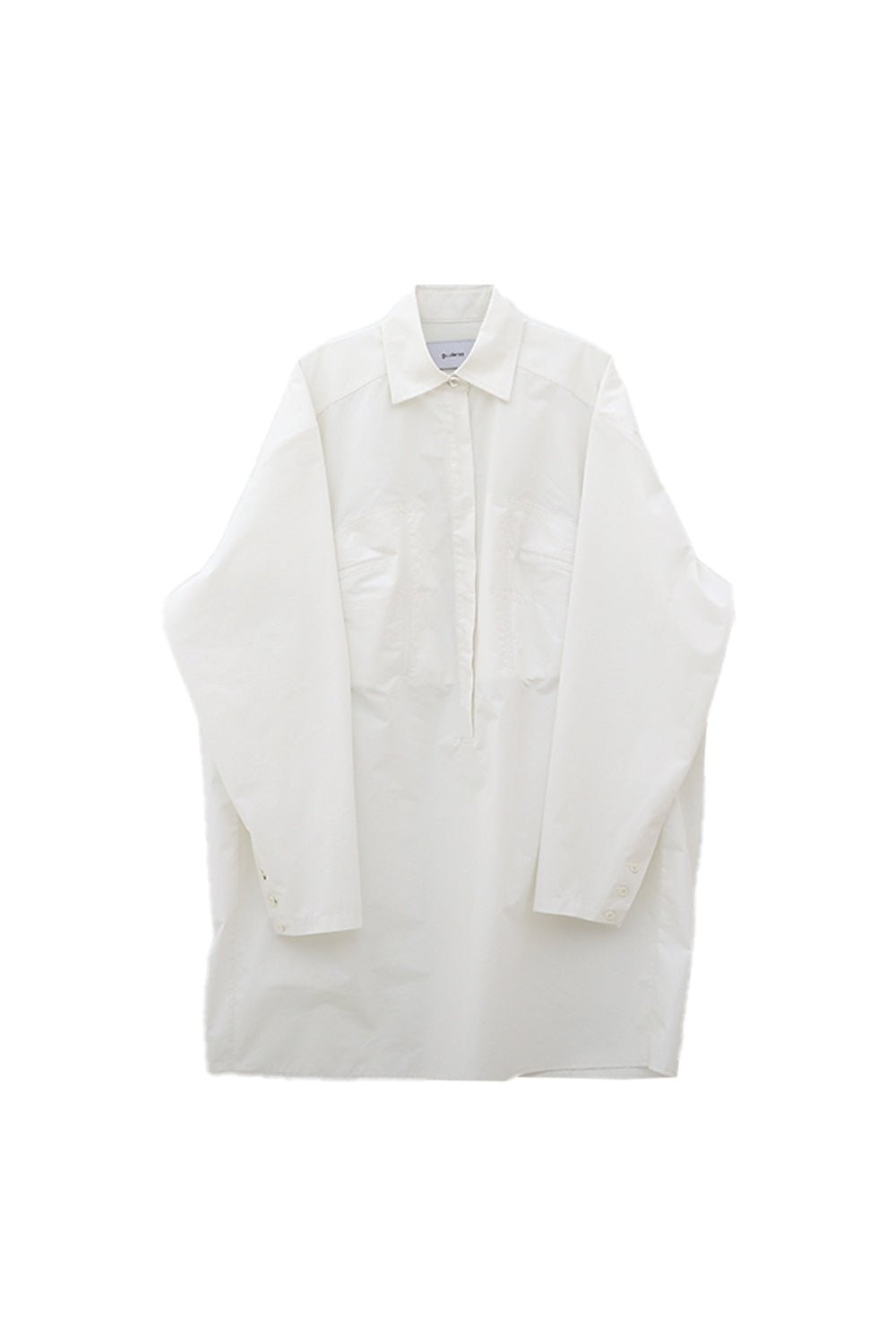 Karina Bustier Shirt Dress - White