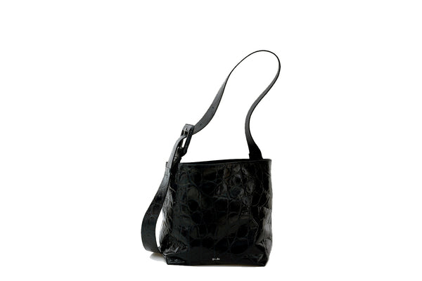 Kate S Black Leather Bag