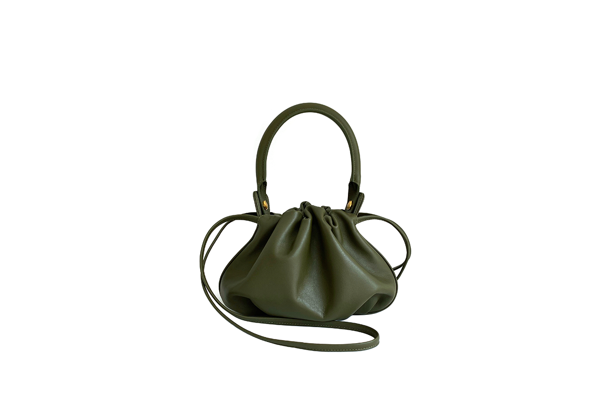 Mini Bonnie Olive Green Leather Bag - Webshop Exclusive– Official